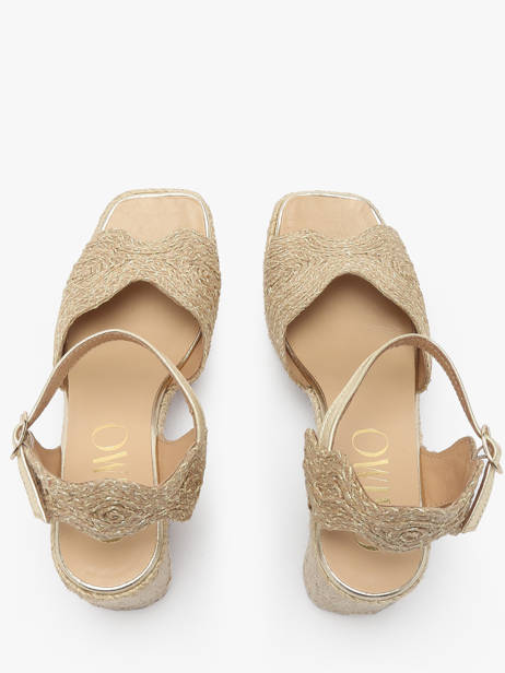 Sandalen Met Hak Danae Gaimo Beige women DANAE ander zicht 3